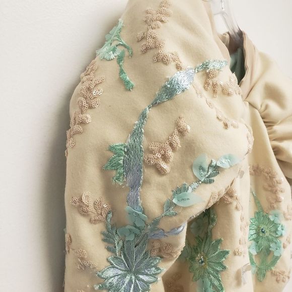 Hanna Herrera Leg of Mutton Glitzy Bomber Jacket - Picture 5 of 15